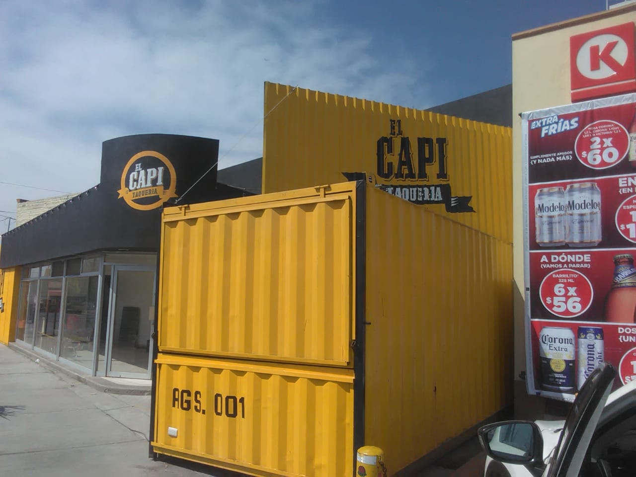 Tacos El Capi – local en contenedor